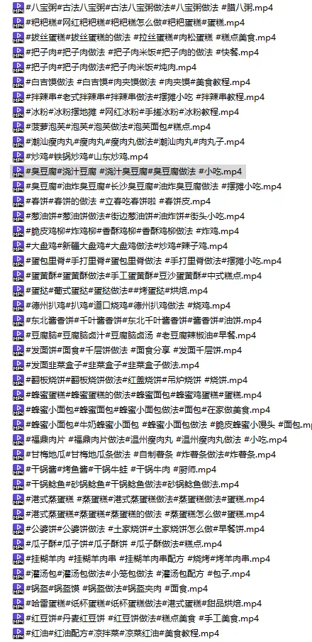 200多个小吃商用配方合集，学会一个都是赚的！